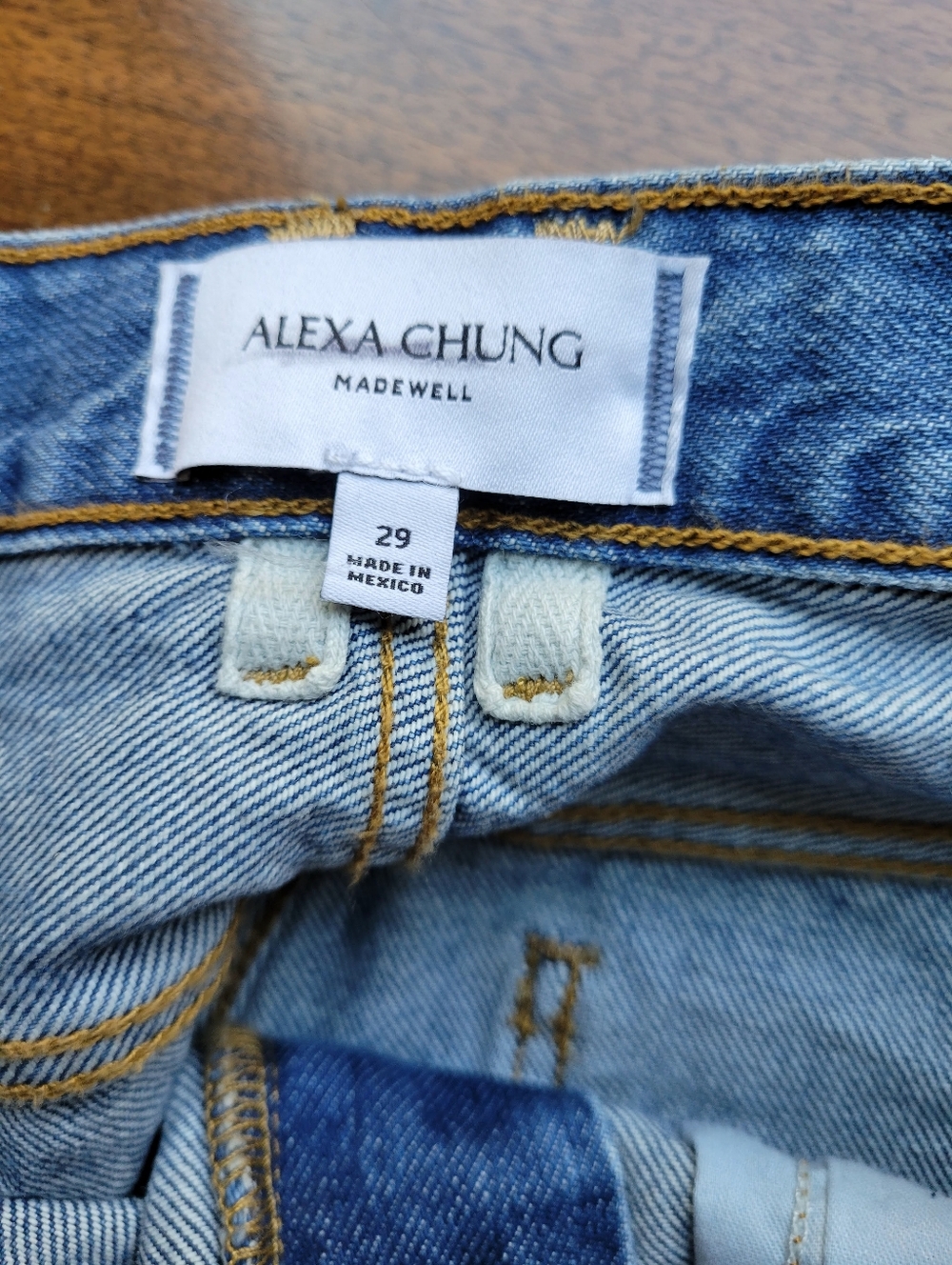 Madewell Alexa Chung for Madewell Franny Straight Jean in Oakwick Wash - Picture 7 of 10